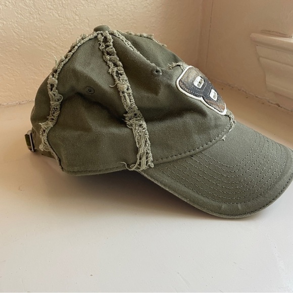 NASCAR Hat Cap Dale Earnhardt Jr Distressed Frayed Camo Chase Racing Adjustable - Picture 3 of 10